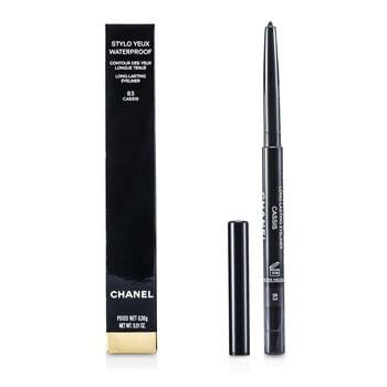 chanel stylo yeux waterproof 83 cassis|chanel eyeliner color chart.